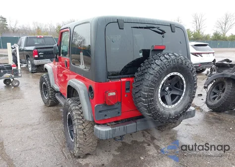 2006 Jeep Wrangler Sport из США, поврежденный, VIN 1J4FA49S86P746886